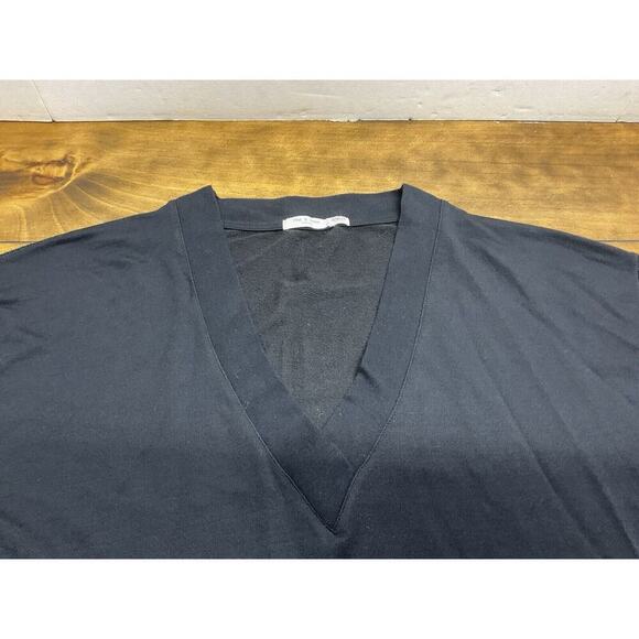 Rag & Bone Womens Long Sleeve Pullover V Neck Sweater Black Size Large - Picture 3 of 12